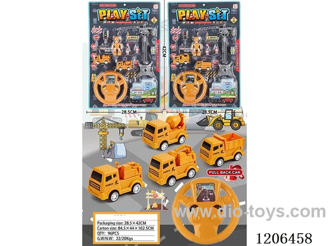 pull back Construction Vehicle