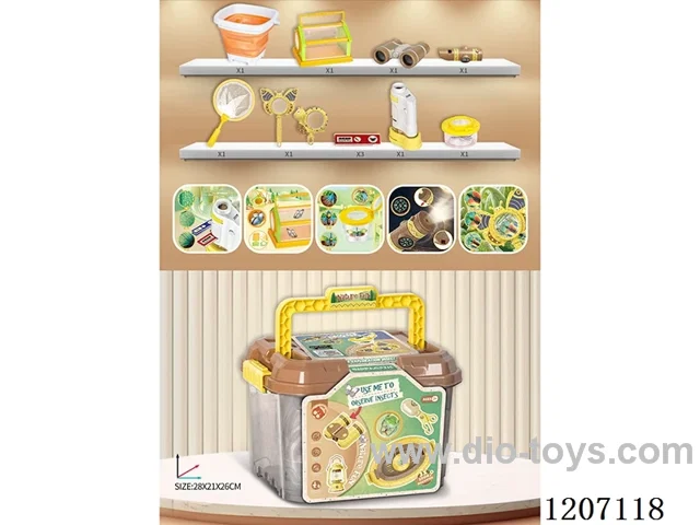 Science and Education Set for Exploring and Catching Insects with Wheat Straw (12-piece set)
