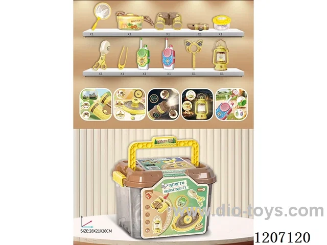 Science and Education Set for Exploring and Catching Insects from Wheat Straw (11-piece set)