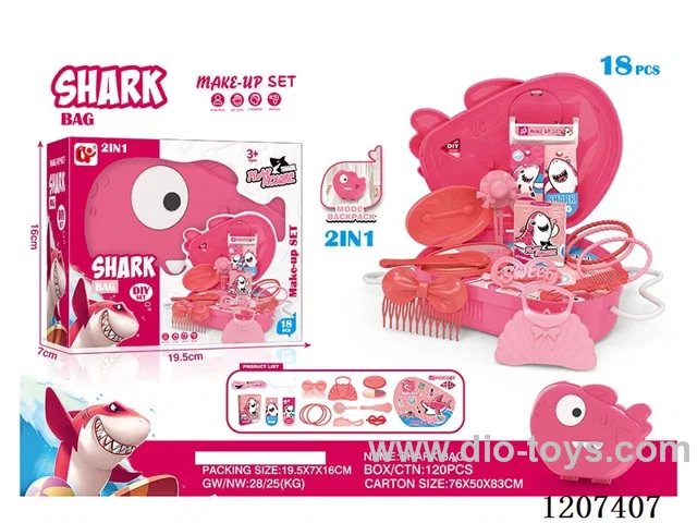 Shark Beauty Set small backpack