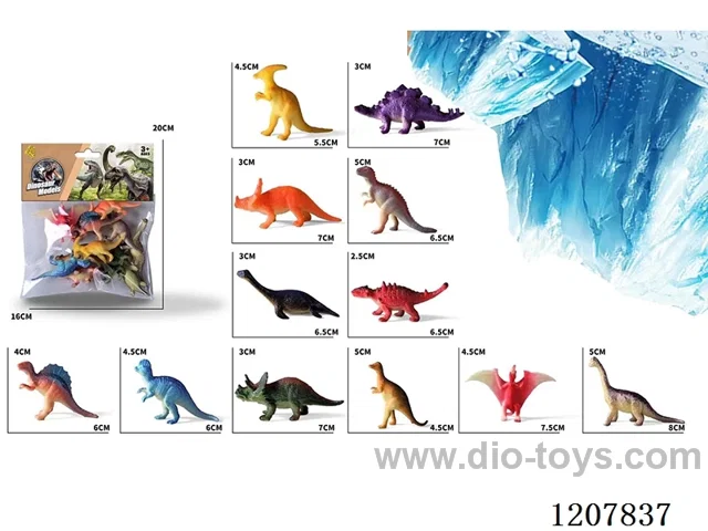 12 little dinosaurs