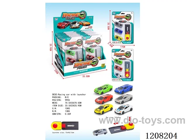 Ejection racing car (18PCS)