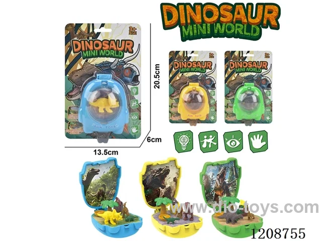 Micro-scene storage dinosaur set