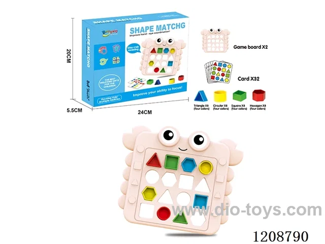 Shape matching game