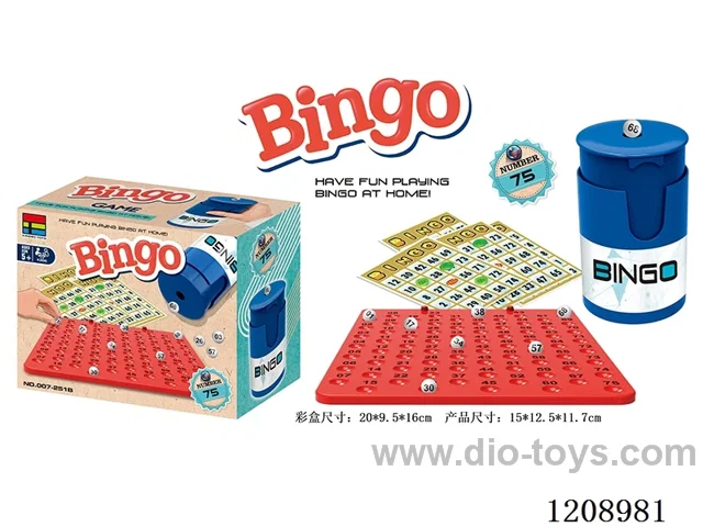 BINGO game 75 yards 24 cards