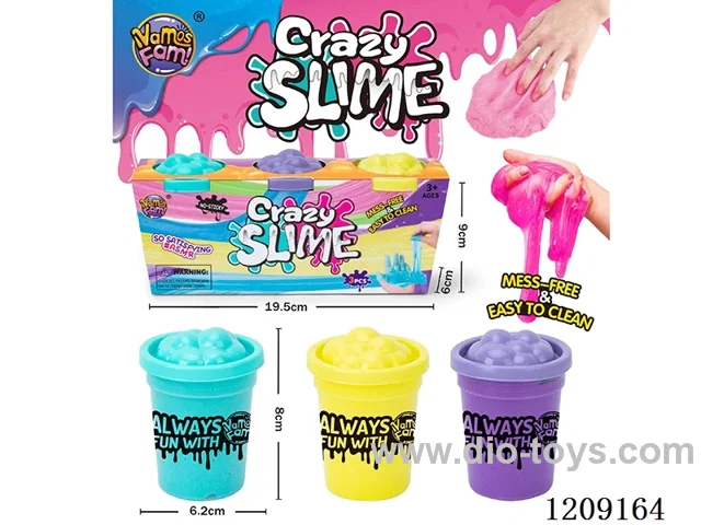 100g 3A 3 colors Sparkling Gel 3 cups