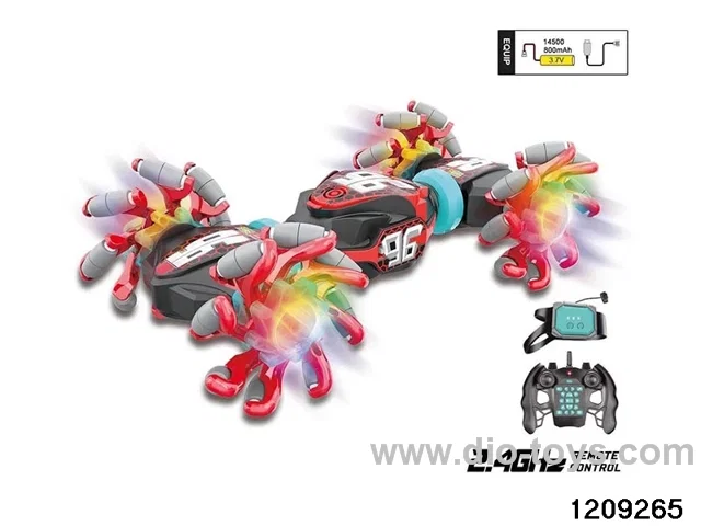Stunt twist  car with remote contrtol function