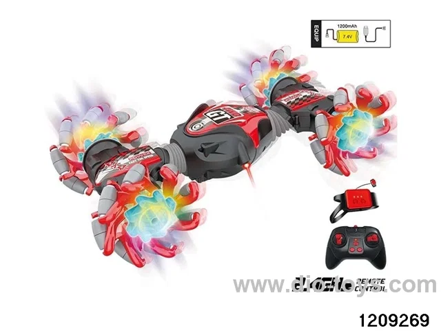 Stunt twist the car with gesture sensing