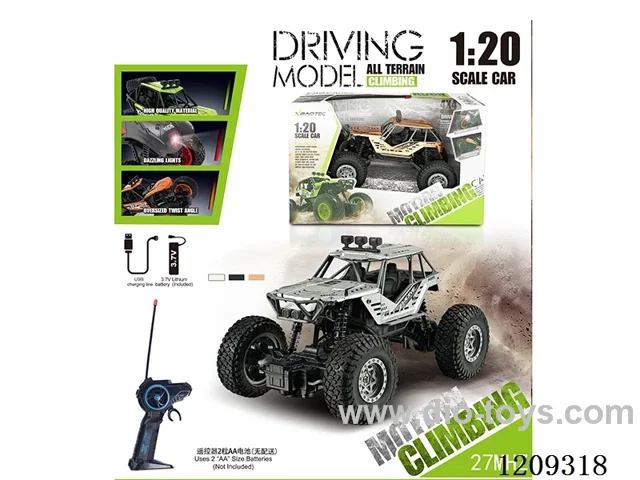 27MHZ 1:20 4ch rc alloy car included battery