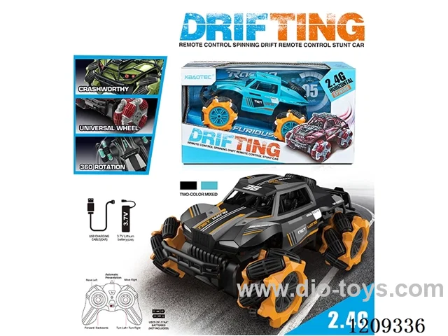 2.4G rc stunt car included battery