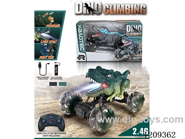 2.4G rc stunt car W L/M/spray included battery