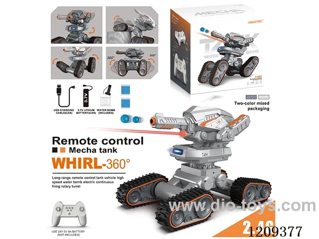 2.4G rc stunt car W L/M/water bullet/infrared included battery
