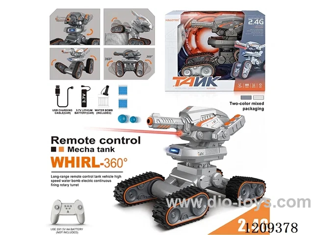 2.4G rc stunt car W L/M/water bullet/infrared included battery