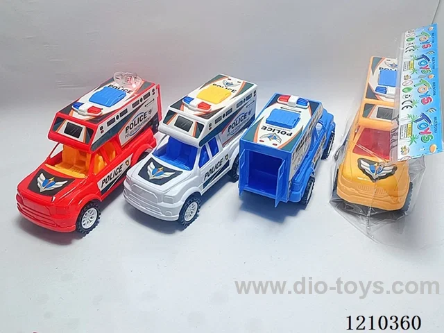 Pull Line police car with light