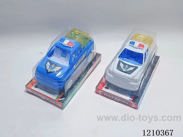 Pull Line police car with light