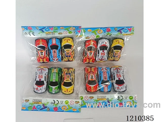 pull back car set 3PCS