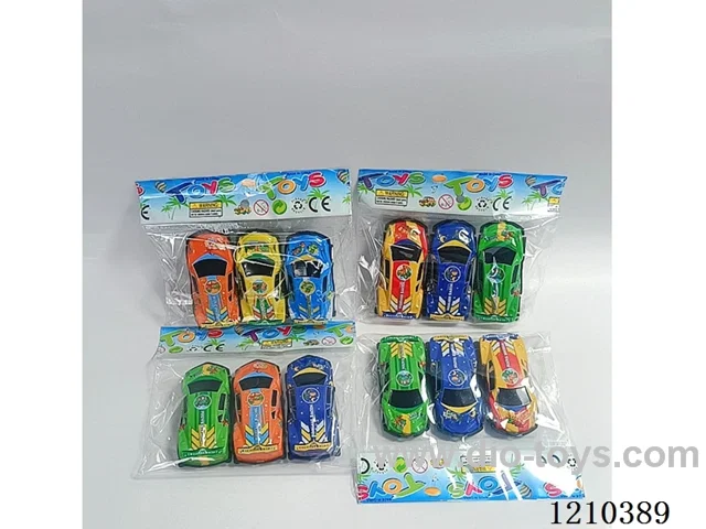 pull back car set 3PCS