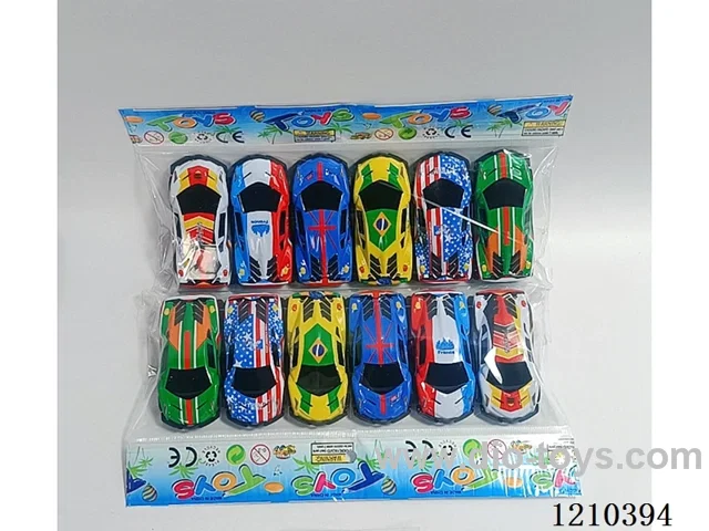 pull back car set 6PCS