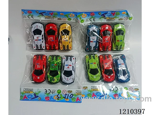pull back car set 3PCS