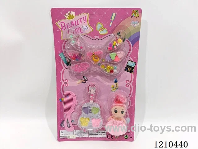 Beads + makeup + doll