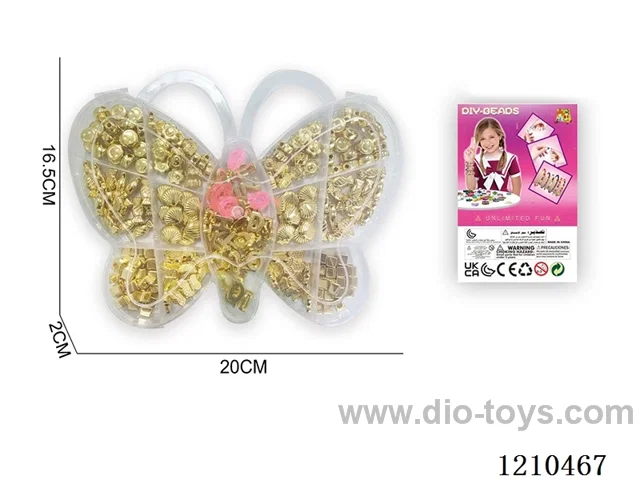 DIY butterfly 12 grid beading