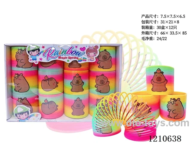 7.5*6.5 rainbow circle 12PCS