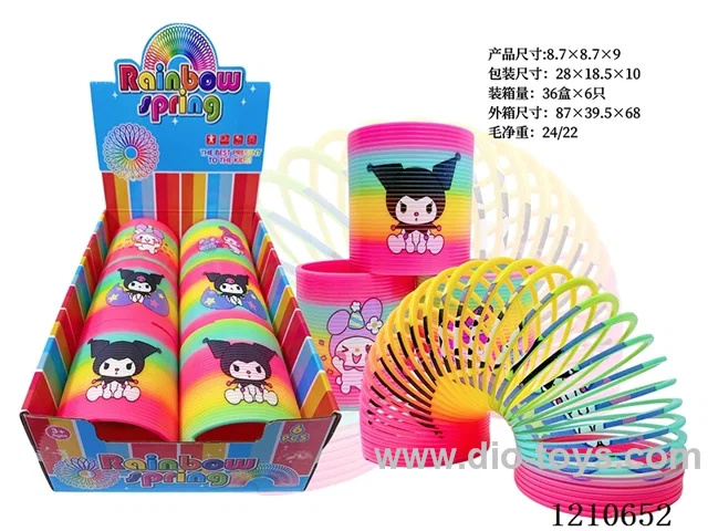 8.7*9 rainbow circle 6PCS