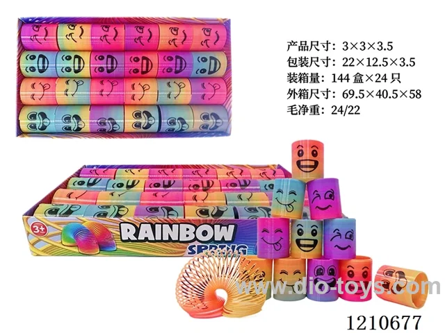 3*3.5 rainbow circle 24PCS