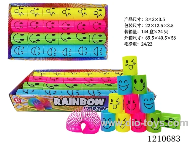 3*3.5 rainbow circle 24PCS