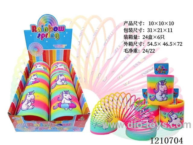 10*10 rainbow circle 6PCS