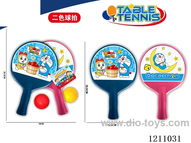 Doraemon table tennis set (2 boards, *2 balls)