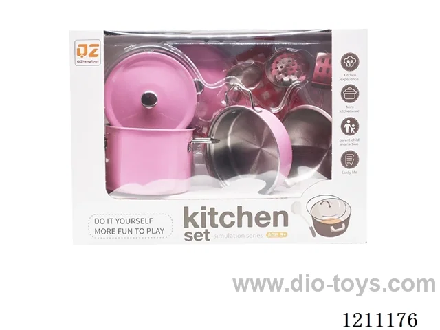Pink Stainless Steel Flatware with Cloth