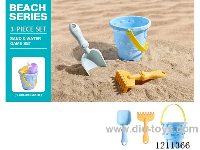 Castle Bucket Rake 3PCS