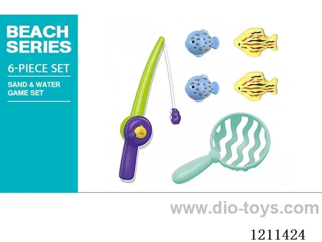 Magnetic Fishing Playset 6PCS