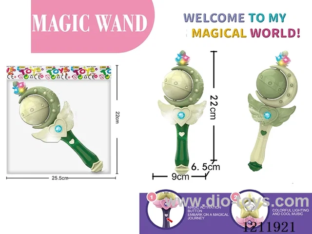 Princess magic wand with light/music
