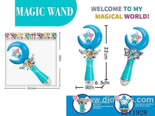 Princess magic wand with light/music