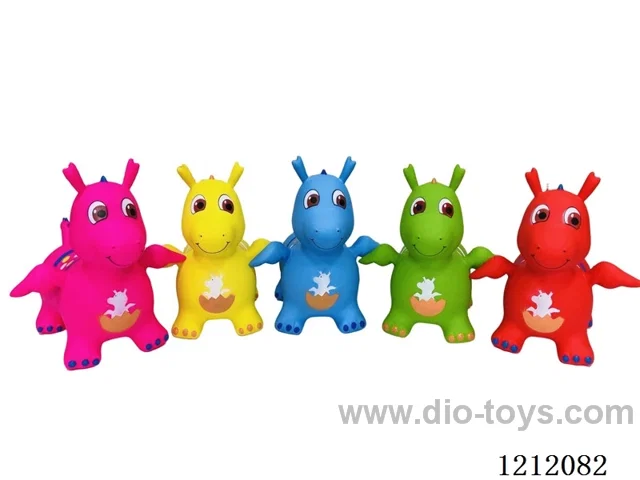 Flash music inflatable new painted dragon
