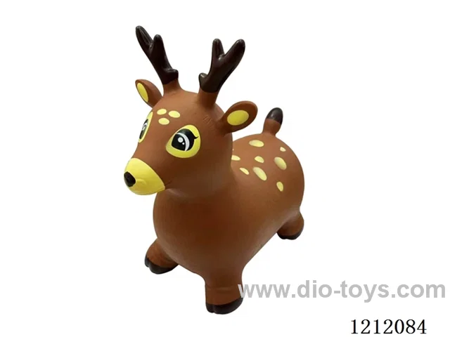 Inflatable painted sika deer customized models