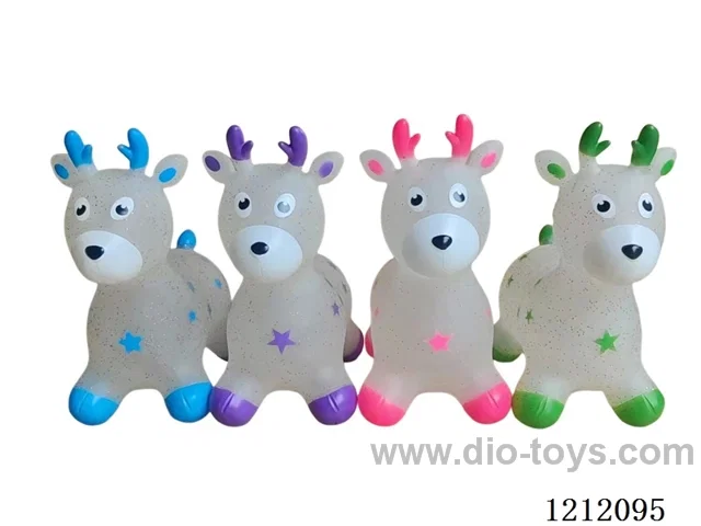 Inflatable transparent gold powder youyou deer