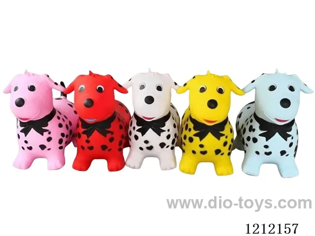 Inflatable painted Dalmatians