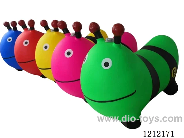 Flash music inflatable painted bee color mixing (including 3*1.5V battery)
