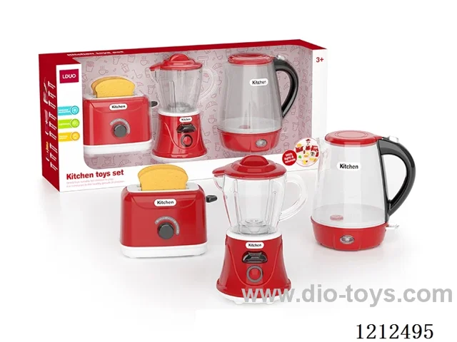 Bread maker+electric sound and light juicer+kettle (2+3*AA not included)