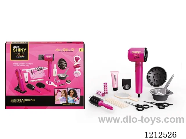 Hairdressing set+sound (13PCS)(3*AAA not included)