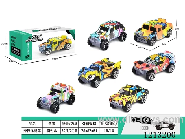 free wheel car 6 types mixed
