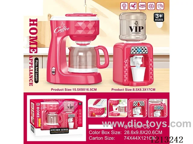 Small Appliance Combo-Lights/Music/Running Water-Not Included 2*AA+2*AA