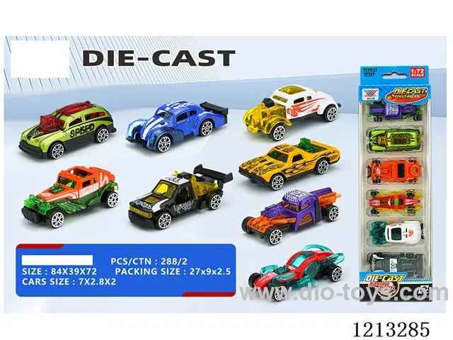 1:64 Hot Wheels B Set - Alloy Scooter (6PCS)