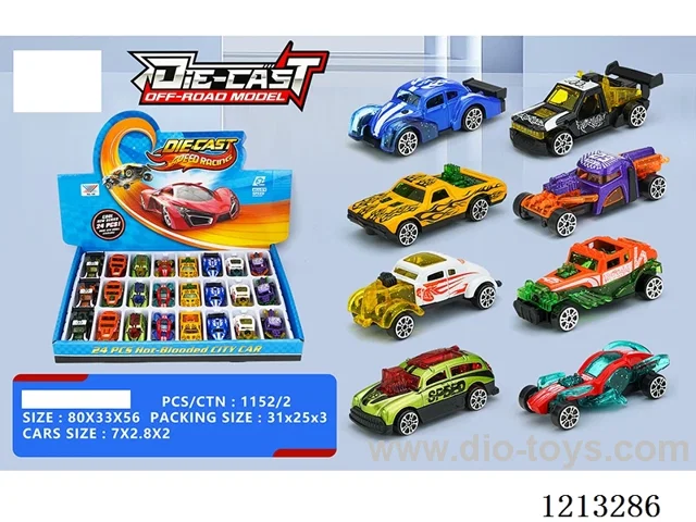 1:64 Hot Wheels Set B - Alloy Scooter (24PCS)