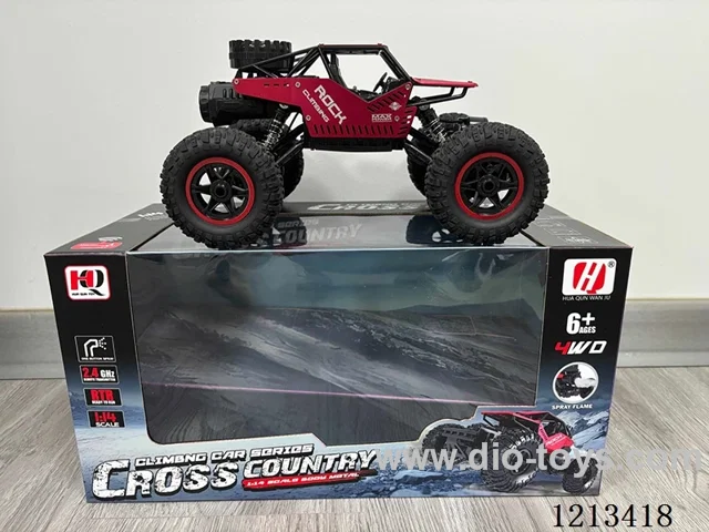 High-speed alloy climbing rc car  W L/M/spray  (red and blue can be mixed)not included battery