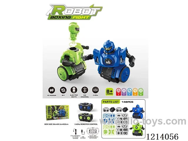 RC Assembled Versus Robot included battery