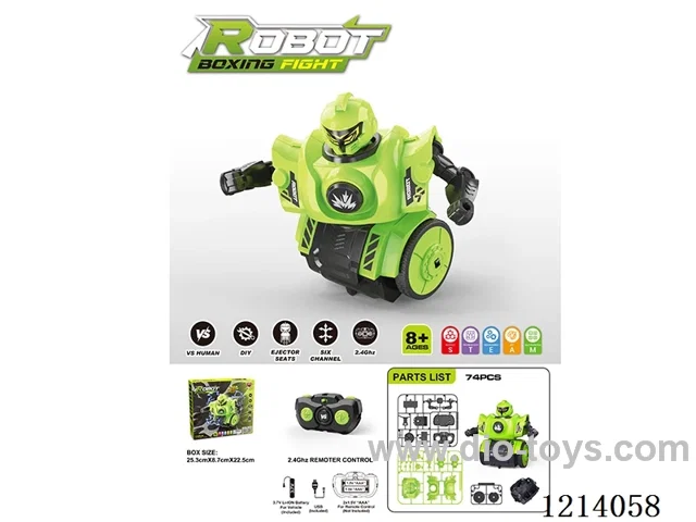 RC Assembled Versus Robot included battery